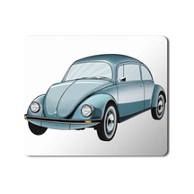 Volkswagen Old Beetle Mavi Mouse Pad Mousepad