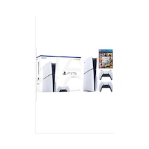 Playstation 5 Slim 1 Tb Türkçe Menü + 2. Dualsense + Gta 5 (İthalatçı Garantili)