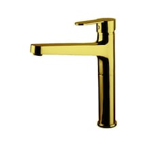 Newarc Domino Çanak Tipi Lavabo Bataryası Altın