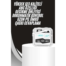 Zenvia Gecikme Önleyici Kulaklığı Bluetooth Bağlantılı Anc Özelliği 5.0 Bluetooth Znv2026