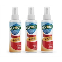 Fly Out Losyon 100 Ml X 3 Adet Kene, Sivri Sinek, Kara Sinek Kovucu