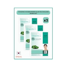 Dermal Yatıştırıcı Ve Nemlendirici Aloe Özlü Kolajen Maske 3 x 23 G
