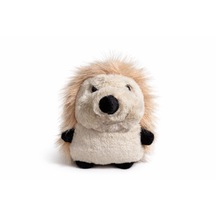 Sevimli Peluş Kirpi Oyuncak Yumuşak Peluş Kirpi Figürü Açık Kahverengi