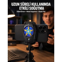 Ergonomik Telefon Soğutucu 2 Hız Ayarı Hafif Ve Taşınabilir Yeni Nesil