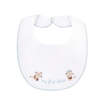 Chicco Bebek Nakışlı Mama Önlüğü 09102042000000 000032 Beyaz