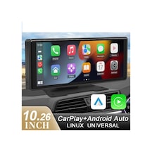 Car Smart Screen 10.2 İnç Carplay Ios Android 4k Ultra Hd Ön Arka Kamera Bluetooth Türkçe