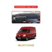 Volkswagen Crafter 2019+ Torpido Koruma Halısı Kırmızı Kenar