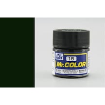 10 Ml. Rlm70 Black Green Mr.color Serisi Maket Boyası, Mr.hobby C018 Standart