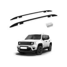 Turtle Jeep Renegade Bu 2015-2025 Tavan Çıtası Crown Siyah