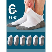 Knitsense Beyaz Pamuklu Ağ Detaylı Kısa Çorap S 363124180 Beyaz Knitsense Beyaz Pamuklu Ağ Detaylı Kısa Çorap S 363124180 Beyaz