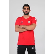 Hummel Armin Pamuklu Antrenman Tişört Kırmızı Sivasspor