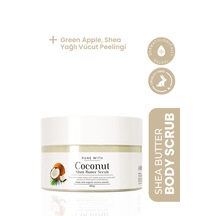 Hindistan Cevizi Shea Butter Scrub Besleyici Arındırıcı Yenileyici Vücut Peelingi 280 Gr