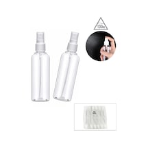 Boş Sprey Şişesi - 100 Ml - Plastik - Şeffaf Renkli