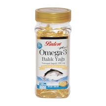 Omega 3 Plus+ Balık Yağı Yumuşak 100 Kapsül