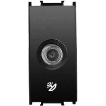 Viko Panasonic Thea Modüler Siyah Uydu Prizi F Konnektörlü Sonlu Alt+kapak 1m - Wvtt14584bl-tr