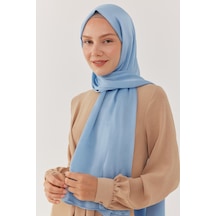 Mirsoy Scarf Yoryo Şal - Açık Mavi Açık Mavi