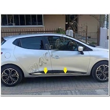 Markadan Renault Clio 4 Krom Yan Kapı Çıtası 2012-2020 4 Parça Pa