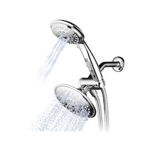Lüks Hydroluxe 30-setting 3 Yollu 15,2 Cm Rainfall 26060000/el Duşu Combo Patentli Şalter Pause On/off Premium Krom Altın