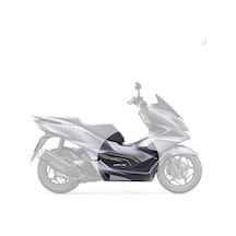 Pcx 2021 Karbon Desen Mavi Yan Pad