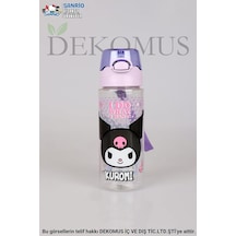 Lisanslı Tritan Matara 500 Ml Mor Islak Mendil Hediyeli, Copycopy593022 Diğer