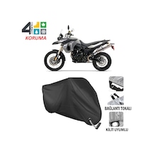 Bmw F800 Gs Motosiklet Brandası ( Kilit Uyumlu - Siyah
