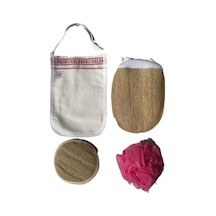 Kebelek Kese Yüz Kabak Lif Top Lif Lastikli Kabak Lif Bora 4 Adet Çok Renkli