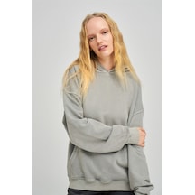 Exclusive Basic Yıkamalı Sweatshirt Gri Trndz1352 Exclusive Basic Yıkamalı Sweatshirt Gri Trndz1352