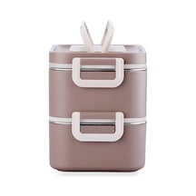 Korkmaz Essentials Warm Kahverengi Sefer Tası 2000 Ml A5652 Çok Renkli