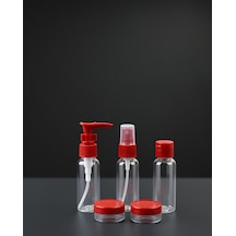 Taşınabilir 5 Parça Seyahat Kozmetik Seti 30 Ml