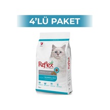 Reflex Somonlu Pirinçli Kısır Kedi Maması 2 Kg 4 Adet