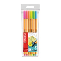 Stabilo Point Fineliner 88 6'Lı Neon Paket