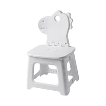 Suntek Katlanır Basamaklı Tabure Kompakt Ayak Taburesi Dinozor