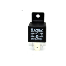 12V Mini Güç Rölesi 80A 4 Uçlu Terminal Fişi ile Sanel
