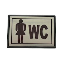 Cemax Yönlendirme Büyük Wc Bayan 13x8,5 Cm - Zmff-293523
