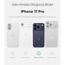 İphone 17 Pro İle Uyumlu Crystal Clear Ultra Şeffaf Silikon Kılıf Arkası Sert Polikarbonat Kenarları Yumuşak Tpu Darbe Emici İç Hava Yastığı Destekli Kapak 17 Pro 50 x 22