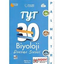 Palme Yayınları Tyt Biyoloji Deneme Sınavı 30Lu Palmetre