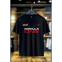 Book Orbook Formula One Racıng %100 Pamuk Heavy Cotton Premıum Kalite T-shırt Y349 Siyah