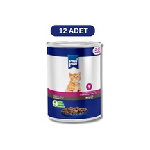 Paw Paw Pate Tavuklu Yetişkin Kedi Konserve Maması 12 X 400 G
