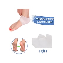 Bgm Silikon Topuk Çorabı Yüksek Kalite Topuk Çatlak Koruyucu Çorabı