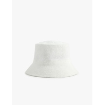 Koton Bucket Şapka Beyaz 6sak40093aa