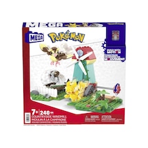 Hkt21 Mega Pokémon Countryside Windmill - Yel Değirmeni Kasabası Seti 240 Parça +7 Yaş