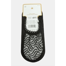 Oval Dantel Babet Çorap-siyah N162 Çok Renkli
