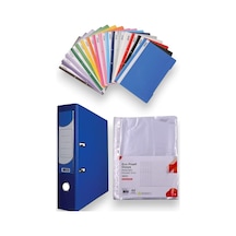 Telli Dosya Poşet Dosya Klasör Set 0.75 LT - 2.5 LT - 12 KG