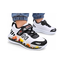 Papucumun Dünyası Çocuk Kız/erkek Işıklı Su İtici Özellikte Rahat Sneaker Beyaz