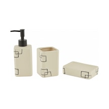 Karaca Home Shape 3 Parça Banyo Seti 300.23.01.0210 Beyaz