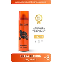Akat Gardi Saç Spreyi Ultra Strong No:3 Turuncu 180 Ml