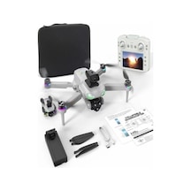 Sh Kaydı Gerektirmeyen 4k Kamera Gps Beni Takip Et Özellikli Siyah Uzaktan Kumandalı Quadcopter