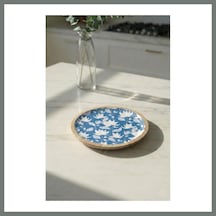 Bezos Mango Agacı Pasta Tabağı & Sunum Tabağı 20 Cm Desenli Mmbz Çok Renkli