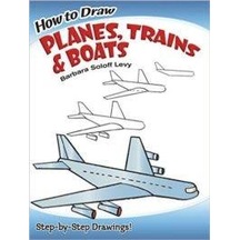 How To Draw Planes. Trains And Boats