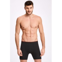 Likralı Uzun Boxer